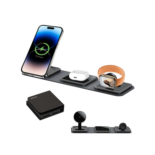 Manyetik Katlanabilir Masaüstü Şarj Standı