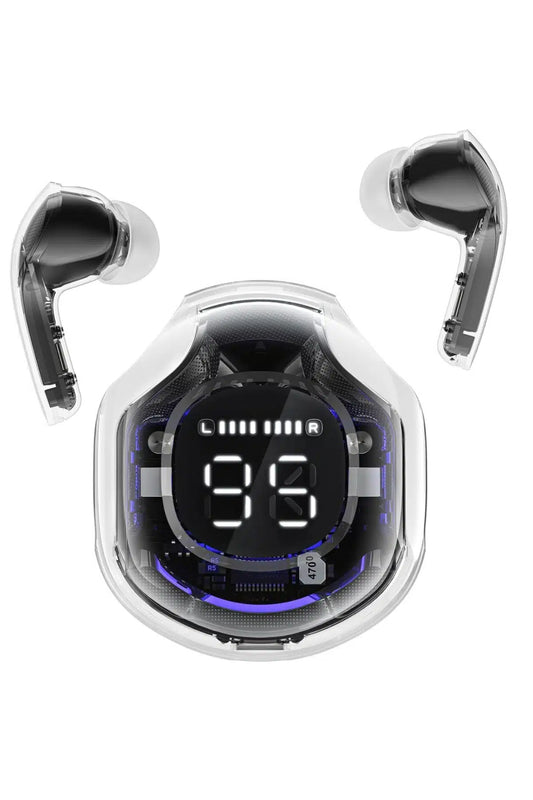 ULTRAPODS Bluetooth 5.3 ENC Gürültü Engelleyici Dokunmatik Kablosuz Kulak İçi Kulaklık – LED Ekranlı, Üçlü Mikrofonlu, Ekstra Bass