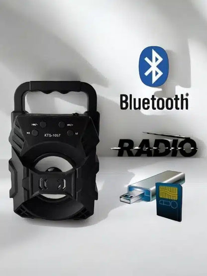 KTS-1057 Taşınabilir Kablosuz Hoparlör | Yüksek Ses ve Extra Bass Deneyimi