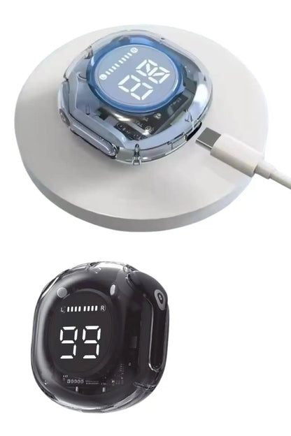 ULTRAPODS Bluetooth 5.3 ENC Gürültü Engelleyici Dokunmatik Kablosuz Kulak İçi Kulaklık – LED Ekranlı, Üçlü Mikrofonlu, Ekstra Bass