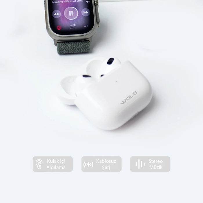 WOLG TB04 TWS Kablosuz Bluetooth 5.1 Kulakiçi Kulaklık